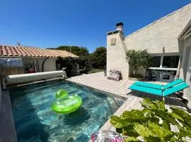Carnon Plage Villa moderne et climatisée Plage à 250m Villa avec piscine idéal pour des vacances reussies
