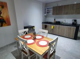 Hermoso apartamento iluminado cerca al Metropolita，位于巴兰基亚的带停车场的酒店