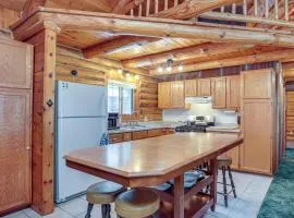 Rhinelander Waterfront Cabin with Deck and Fire Pit!