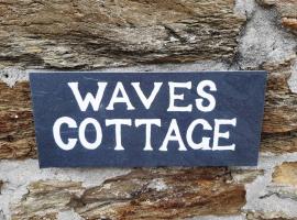 Waves Cottage, Newquay.，位于纽基的酒店