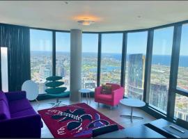 Sky High Luxury, Panoramic Views，位于墨尔本的酒店