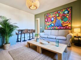 Duplex cosy et lumineux au pied du tram，位于Mouvaux的酒店