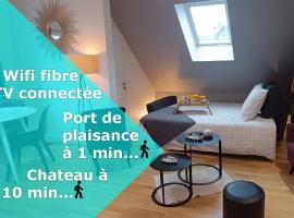 Appartement F2 idéalement situé，位于凯恩的自助式住宿