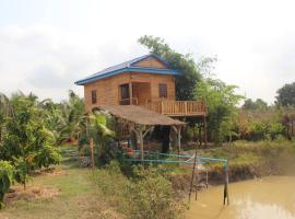 Kampot CoCo Homestays，位于Phumĭ Bœ̆ng Preăh (1)的乡村别墅