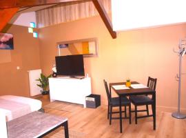 Studio Indépendant en Rez de jardin sans vis-à-vis，位于Parcieux的酒店