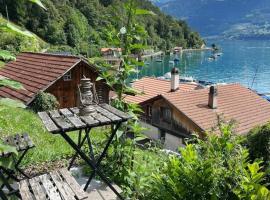 Bijou Loft - Charming Loft on Lake Thun near Interlaken，位于梅尔里根的公寓