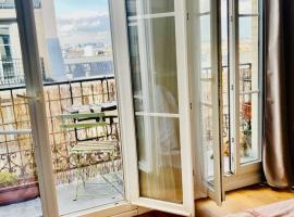 Chambre avec terrasse à Montmartre Sacré Coeur，位于巴黎的海滩短租房