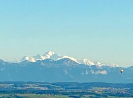 Tévenon Vue Panoramique Alpes-Lac，位于Grandevent的酒店