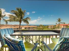 Maui Vista 3406 - Ocean View Penthouse Sleeps 7，位于基黑的公寓式酒店