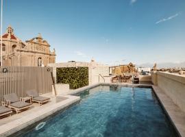 Palazzo Castagna Boutique Hotel，位于Għaxaq马耳他国际机场 - MLA附近的酒店