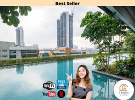 Trion Kuala Lumpur Near Sunway Velocity KLCC TRX Bukit Bintang，位于吉隆坡的自助式住宿