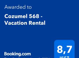 Cozumel 568 - Vacation Rental，位于科苏梅尔的酒店