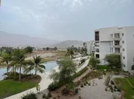 Amazing gateway in Jebel Sifah