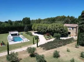 provencal farm house with heated pool located to salon de provence, 12 people