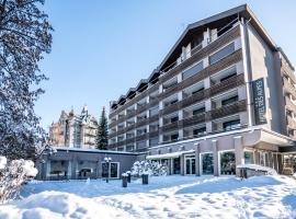 Studio im Hotel Des Alpes，位于弗利姆斯的公寓式酒店