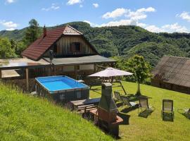 Farmhouse & The Cabin at St Donat's - Happy Rentals，位于Rogatec的酒店