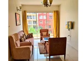 Pool view 2BHK 10 min to GOI airport & beach