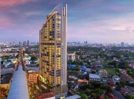 Oakwood Suites Tiwanon Bangkok，位于暖武里府MRT - 暖武里市民中心附近的酒店