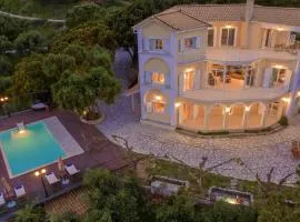 Magnificent Argassi Villa - 5 Bedrooms - Villa Anoipagasi - Spectacular Sea and City Views - Hilltop Location