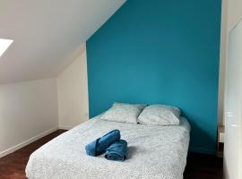 La chambre bleue，位于亚眠的住宿加早餐旅馆