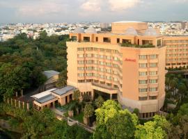 海得拉巴万豪会议中心酒店，位于海得拉巴天堂环附近的酒店