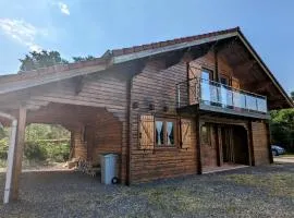 Chalet confortable avec cheminée à Taintrux - FR-1-589-222