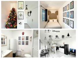 Mickey's house - Apartments 4 persons - 10 min Disneyland Paris，位于布西圣乔治的公寓