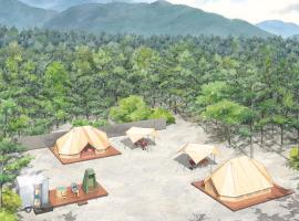 Laforet Glamping Field Hakuba，位于白马村的豪华帐篷