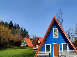 Kolorowe Wzgórze Zagórze，位于希隆斯克地区扎古热的木屋