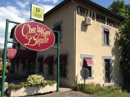Chez la Mère Depalle，位于蒂耶尔的酒店