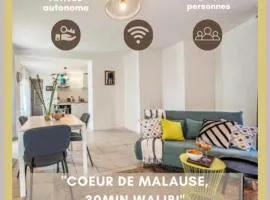 Le Gite 1 - Appartement T2 de 53m2, idéal pro ou couples, coeur de ville et proche GOLFECH