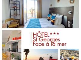 Hotel Saint Georges, Face à la mer，位于鲁西隆地区卡内的酒店
