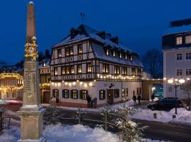Hotel Roß，位于Zwönitz的酒店