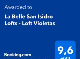 La Belle San Isidro Lofts - Loft Violetas，位于圣伊西德罗Estación Las Barrancas附近的酒店