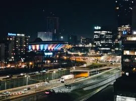 Kairos Apartments - Valdi - darmowy parking, widok na Spodek, ścisłe centrum,