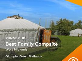 Glamping West Midlands，位于Enville的豪华帐篷