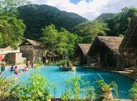 Le Pont Mu Waterfall Homestay，位于Ải Hạ的酒店