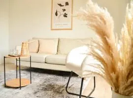 MILPAU Bottrop 2 - Modernes und zentrales Premium-Apartment für 4 Personen mit Queensize-Bett und Einzelbetten - Netflix, Nespresso und Smart-TV