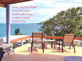 Come, Enjoy & Relax Casa Su Marco Perfect Getaway on Culebra Island Puerto Rico，位于库莱布拉的酒店