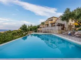 Villa Ionia with pool and sea view