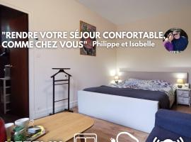 Belle chambre d'hôtes avec petit déjeuner chez Phil et Isa，位于内拉克的酒店