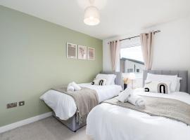 6 Guests - 3 Bedrooms - Free WI-FI - Manchester，位于曼彻斯特的别墅