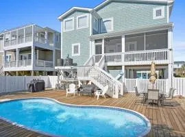 Marsh Mellowed by the Sea Brunswick Vacation Rentals Privated heated pool and beach
