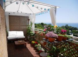 Entire private house with ocean view, 5 to 20people BBQ，位于Futo的酒店