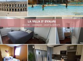 La villa d'Evalou，位于卡勒维松的酒店