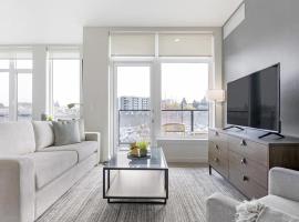Landing Modern Apartment with Amazing Amenities (ID8566X33)，位于温哥华的公寓