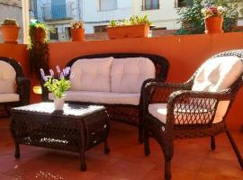 Charming Apartment in Castelserás - 60 sqm - Parking included，位于Castelserás的酒店