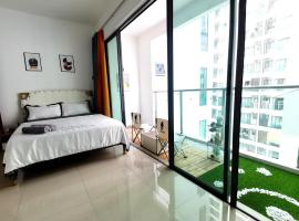 Best House In Town City 5-Bedrooms Up to 10Pax Big Balcony，位于沙登的酒店