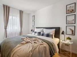 Gelbe Koffer - Family & Business Apartment in Neunkirchen - 2 SZ - bis 5 Pers - Parkplatz - Self-Check-in - Balkon