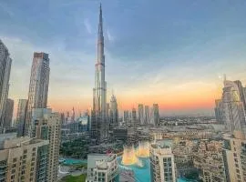 Prestige Living 2BR with Full Burj Khalifa and Fountain View by Auberge